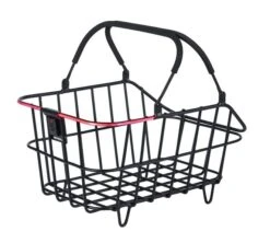 Basil - Panier Vélo Avec LED Intégrées - Cento Alu Multi System Nordlicht