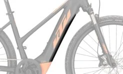 KTM - Cache Pour Batterie Bosch PowerTube - Tube Diagonal -Magasin De Vélos ktm cache batterie bosch powertube tube diagonal 840118025 3840x2160