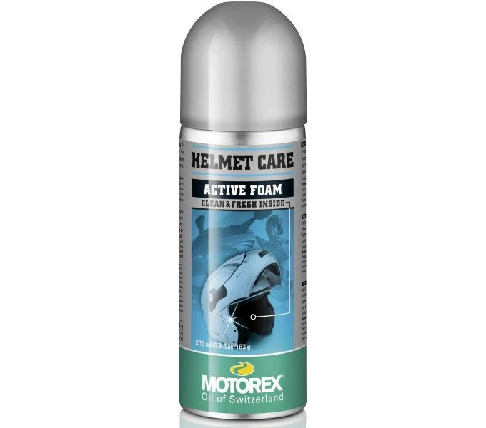 Motorex - Helmet Care Spray - Mousse Nettoyante Pour Casque Vélo 1 Motorex - Helmet Care Spray - Mousse Nettoyante Pour Casque Vélo